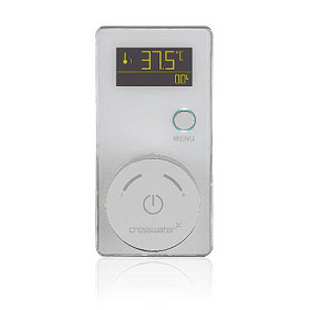 Crosswater Digital Elite 3-Way Shower Processor and Controller - White Large Image