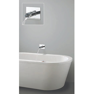 Crosswater Digital Enzo Solo with Bath Spout Profile Large Image