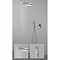 Crosswater Digital Evo Elite 2 Outlet Fixed Showerhead and Shower Handset Large Image