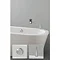 Crosswater Digital Evoque Elite Bath Filler Waste & Pull Out Hand Shower Large Image
