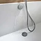 Crosswater Digital Ghost Duo Bath with Bath Filler Waste and Slide Rail Shower Kit Newest Large Imag