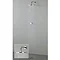 Crosswater Digital Virage Solo with Wall Mounted Fixed Shower Head Large Image
