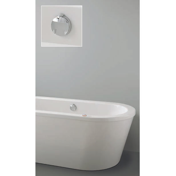 Crosswater Digital Vogue Solo with Bath Filler Waste Large Image