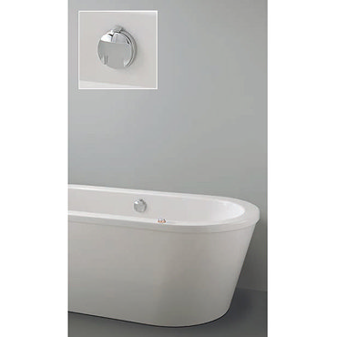 Crosswater Digital Vogue Solo with Bath Filler Waste Profile Large Image