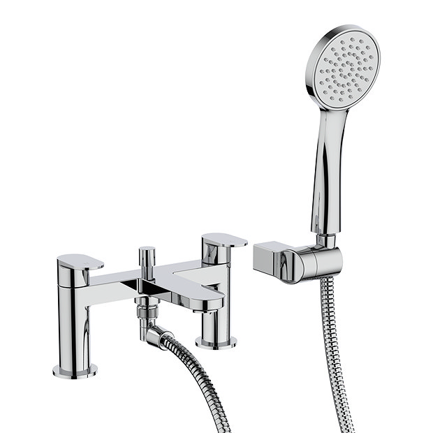 Crosswater Drift Bath Shower Mixer With Kit Chrome