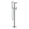 Crosswater Drift Floor Mounted Freestanding Bath Shower Mixer - Chrome