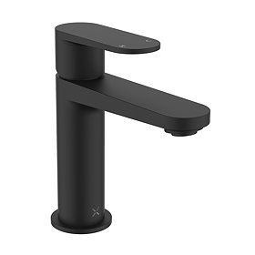 Crosswater Drift Mono Basin Mixer with Clicker Waste - Matt Black