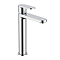 Crosswater Drift Tall Mono Basin Mixer with Clicker Waste - Chrome