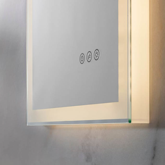 Crosswater Dune 500 x 800mm Illuminated Mirror - DN5080  In Bathroom Large Image