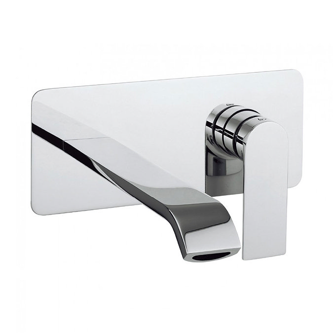 Crosswater - Dune Wall Mounted 2 Hole Set Basin Mixer - DN121WNC Large Image