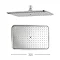 Crosswater - Essence 320mm Rectangular Fixed Showerhead - FH321C Large Image