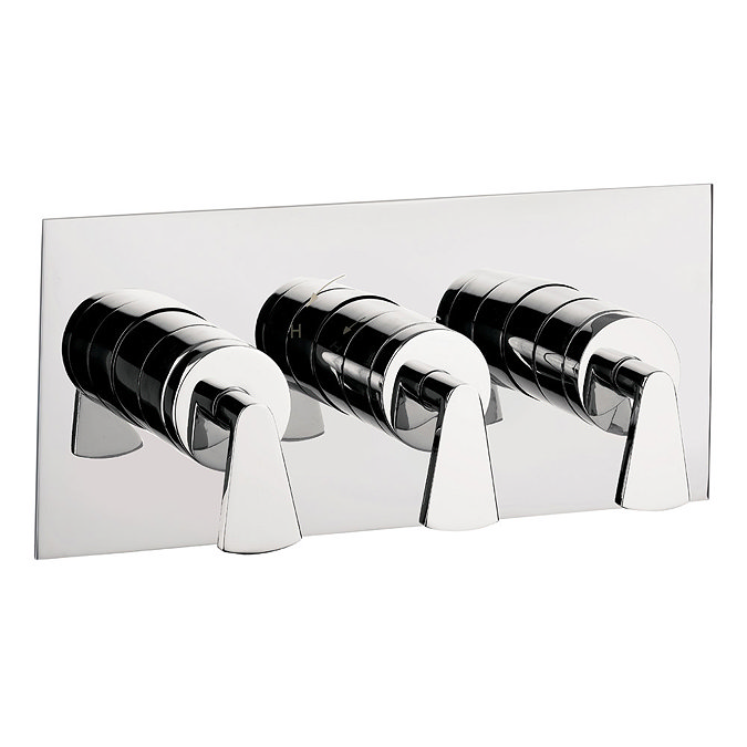 Crosswater - Essence Thermostatic Shower Valve with 3 Way Diverter - ES3001RC Large Image