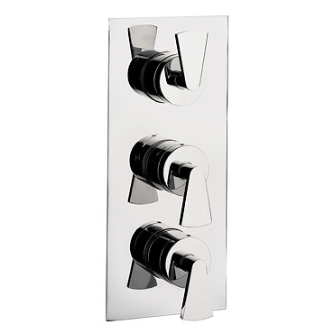 Crosswater - Essence Triple Concealed Thermostatic Shower Valve - ES2000RC  Profile Large Image