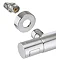 Crosswater Exposed Thermostatic Shower Unions with Integrated Shutoff - RM-SHUTOFF Profile Large Ima