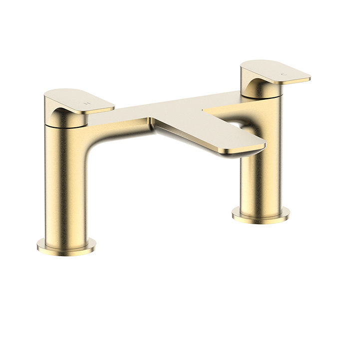 Crosswater Fuse Bath Filler - Brushed Brass