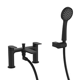 Crosswater Fuse Bath Shower Mixer with Kit - Matt Black