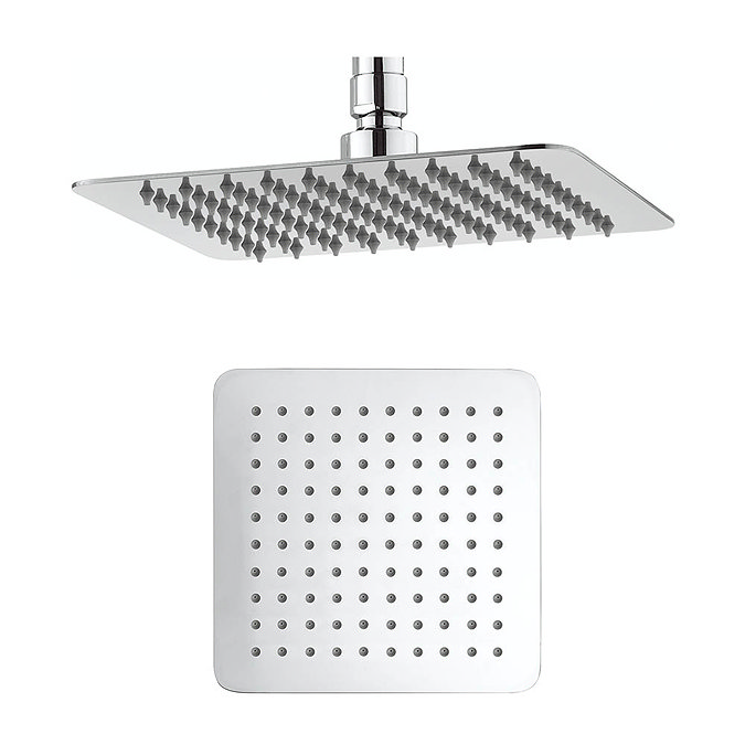 Crosswater - Glide 200mm Square Fixed Showerhead - FH220SR+ Large Image