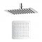 Crosswater - Glide 200mm Square Fixed Showerhead - FH220SR+ Large Image