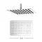 Crosswater - Glide 300mm Rectangular Fixed Showerhead - FH320SR+ Large Image