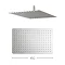 Crosswater - Glide 450mm Rectangular Fixed Showerhead - FH425SR+ Large Image