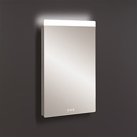 Crosswater Glide II Ambient Lit Illuminated Mirror - GL5080 Large Image