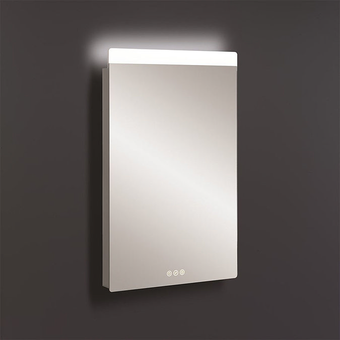 Crosswater Glide II Ambient Lit Illuminated Mirror - GL5080 Large Image