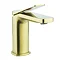 Crosswater Glide II Brushed Brass Mono Basin Mixer - GD110DNF Large Image