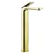 Crosswater Glide II Brushed Brass Tall Mono Basin Mixer - GD112DNF Large Image