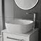 Crosswater Glide II Chrome Tall Mono Basin Mixer - GD112DNC Profile Large Image