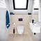 Crosswater Glide II Matt Black Mono Basin Mixer - GD110DNM Profile Large Image