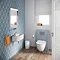 Crosswater Glide II Stainless Steel Effect Mono Basin Mixer - GD110DNV Profile Large Image