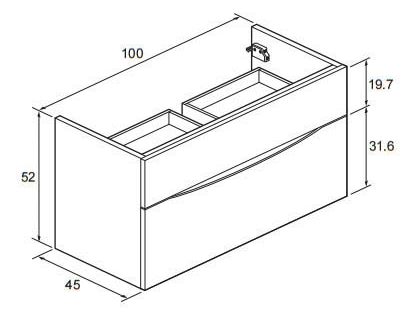 Width 1000mm