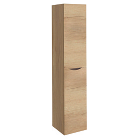 Crosswater Glide II Wall Hung Tower Unit - Windsor Oak - GL3516FWO+ Large Image