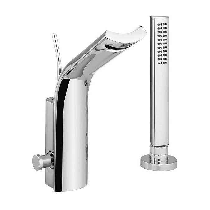 Crosswater - Glide Monobloc Bath Shower Mixer with Kit - GL410DC Large Image