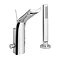 Crosswater - Glide Monobloc Bath Shower Mixer with Kit - GL410DC Large Image