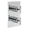 Crosswater - Glide Thermostatic Shower Valve with 2 Way Diverter - GL1500RC Large Image