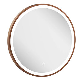 Crosswater Infinity 500mm Illuminated Mirror - Brushed Bronze