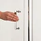 Crosswater Kai 6 Offset Quadrant Single Door Shower Enclosure  Standard Large Image