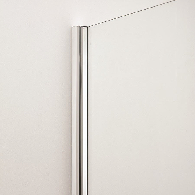 Crosswater Kai 6 Single Hinged Panel Bath Screen Feature Large Image