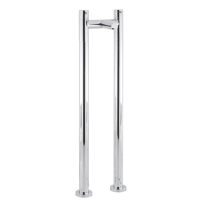 Crosswater - Kai Lever Floor Mounted Freestanding Bath Filler - KL322DC-AA002FC Large Image