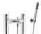 Crosswater - Kai Lever Floor Mounted Freestanding Bath Shower Mixer - KL422DC-AA002FC Profile Large 