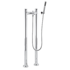 Crosswater - Kai Lever Floor Mounted Freestanding Bath Shower Mixer - KL422DC-AA002FC Large Image