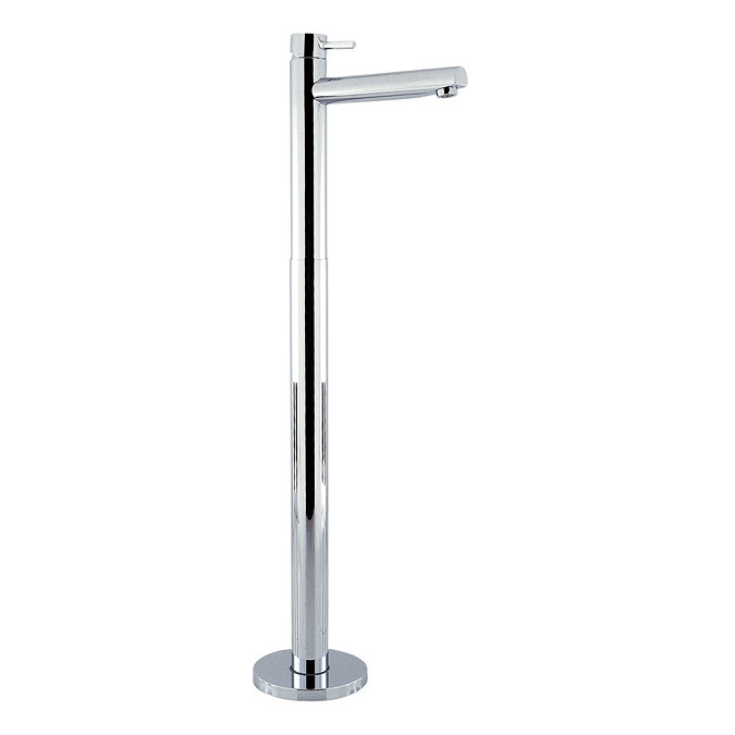 Crosswater - Kai Lever Floor Mounted Freestanding Monobloc Bath Filler - KL315FC Large Image