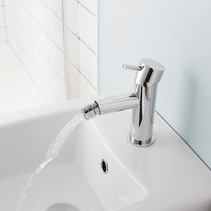 Crosswater - Kai Lever Monobloc Bidet Mixer with Pop-up Waste - KL210DPC Profile Large Image