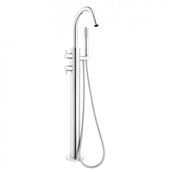 Crosswater - Kai Lever Thermostatic Bath Shower Mixer with Kit - KL418TFC Large Image