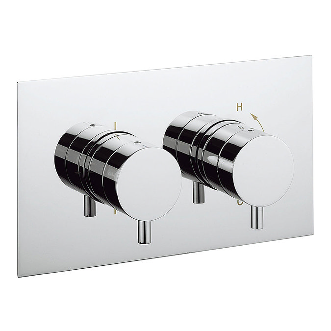 Crosswater - Kai Lever Thermostatic Shower Valve with 2 Way Diverter - KL1501RC Large Image