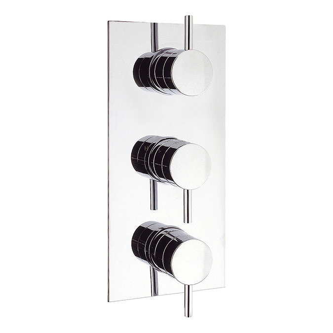 Crosswater - Kai Lever Triple Concealed Thermostatic Shower Valve - KL2000RC Large Image