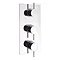 Crosswater - Kai Lever Triple Concealed Thermostatic Shower Valve - KL2000RC Large Image