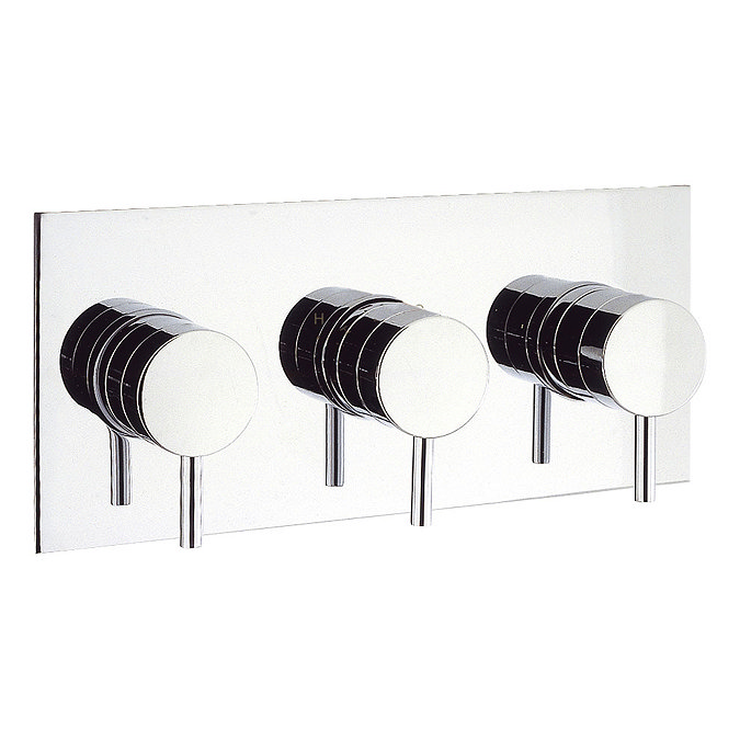 Crosswater - Kai Lever Triple Concealed Thermostatic Shower Valve - KL2001RC Large Image