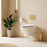 Crosswater Kai Wall Hung Pan + Soft Close Thin Seat
